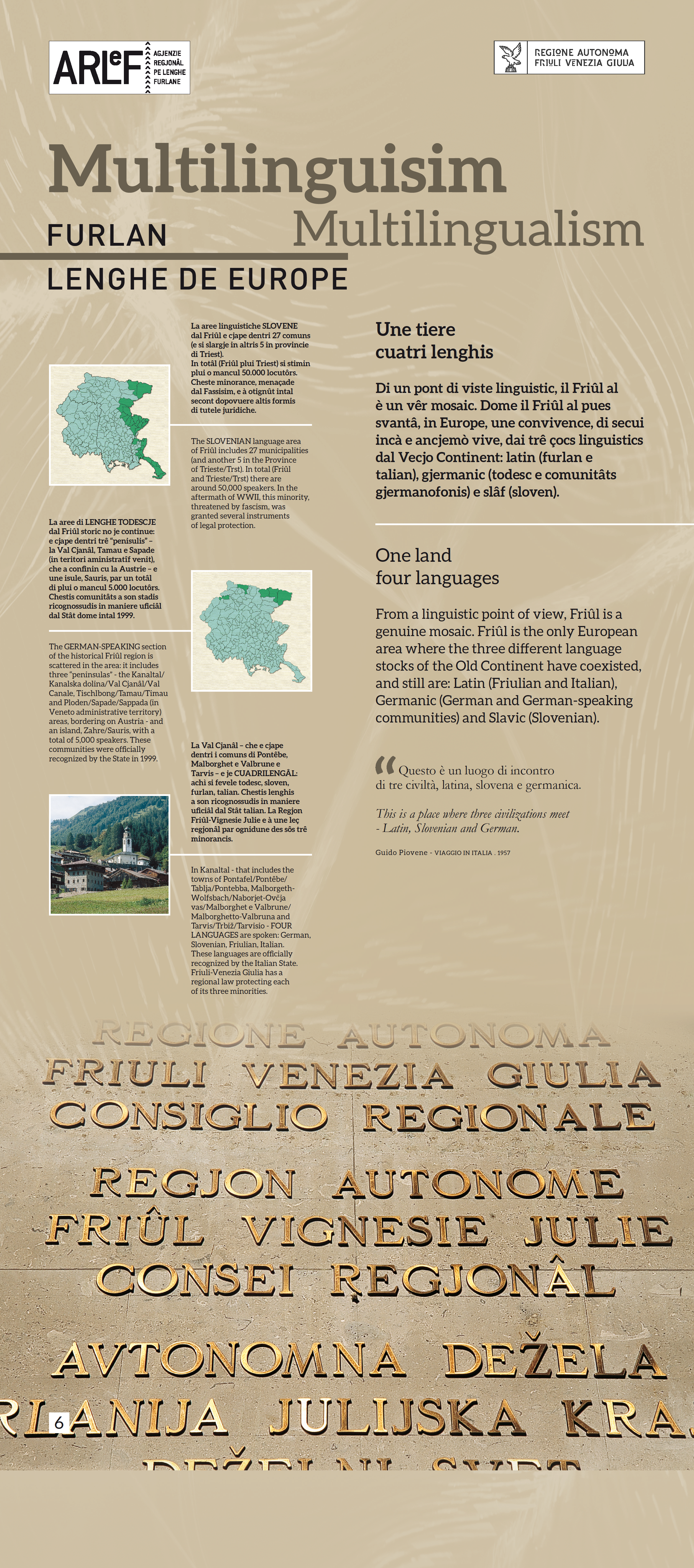 ARLeF - Furlan Lenge De Europe - Panel 6 : Multilinguisim